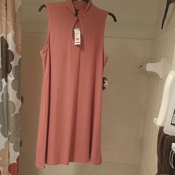 Bebop Deep Rose Dress - Picture 2 of 5